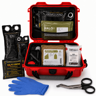 Enhanced Vehicle Trauma Kit – NANUK 904 Hard Case System