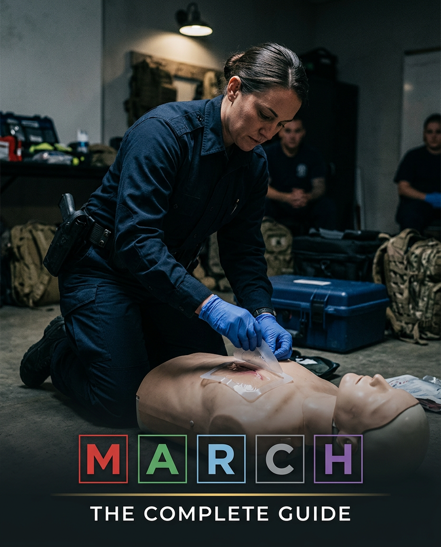 Church safety team and medical volunteers in emergency response drill
