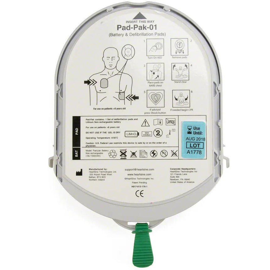 Heartsine Samaritan PAD 450P AED Heartsine