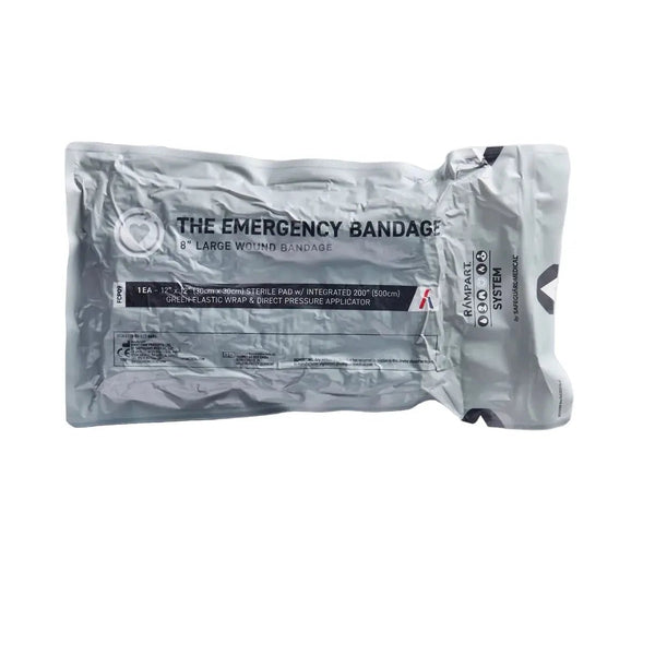 Israeli 8″ Large Wounds Emergency Bandage from Safeguard Medical - Safeguard Medical