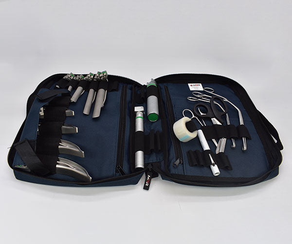 MTR Fiber Optic Laryngoscope Set with Free Padded Bag MEDTECH Resource