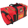Lightning X Quad Vent Step-In Turnout Gear Tasche mit Mesh-Belüftungsöffnungen - Red