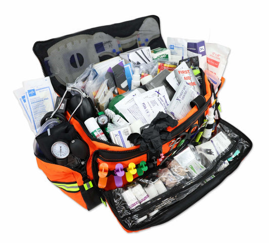 Lightning X Stocked Oxygen Trauma Duffle w/ Fill Kit D | MB50-SKD - Lightning X