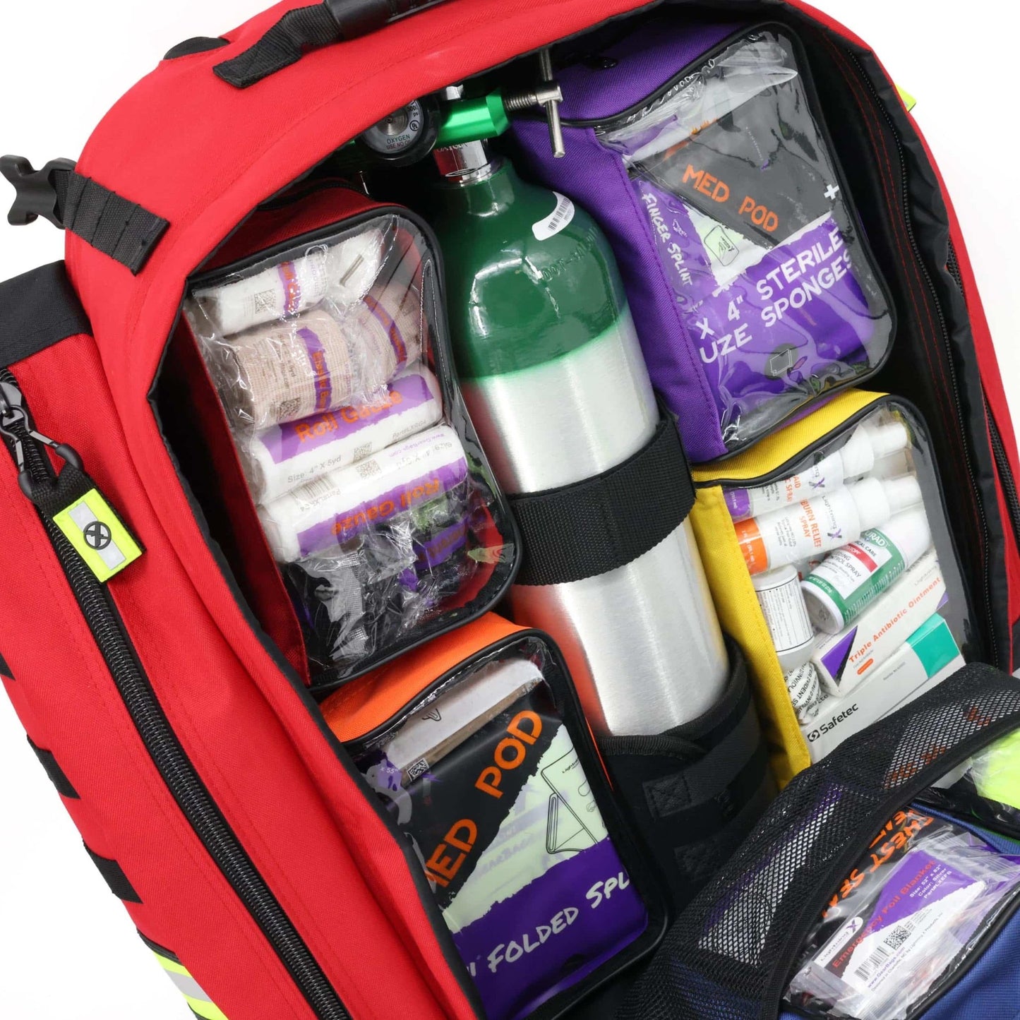 Lightning X TacMed ALS Modular Trauma Backpack w/ Stocked Kit D | MB60-SKD - Lightning X