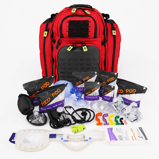 Lightning X TacMed Trauma Backpack w/ Deluxe Fill Kit C | MB60-SKC - Lightning X