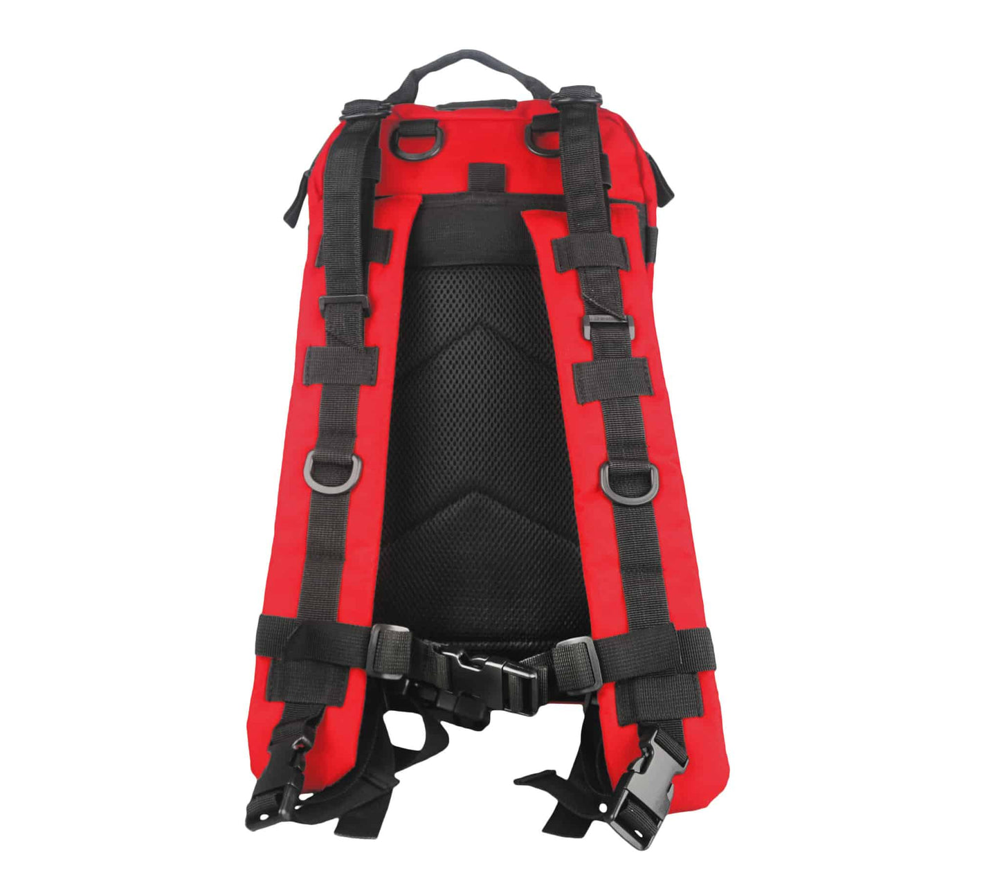 Lightning X Tactical Assault Backpack + 4 Modular Pouches w/ Trauma & Bleeding Fill Kit | PB89-SKM-MBP4 - Lightning X