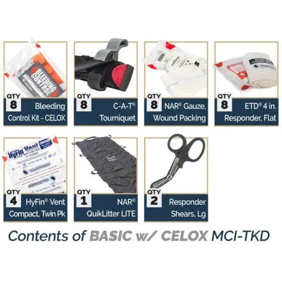 Mass Casualty Incident Throw Kit Dispenser System - North American Rescue