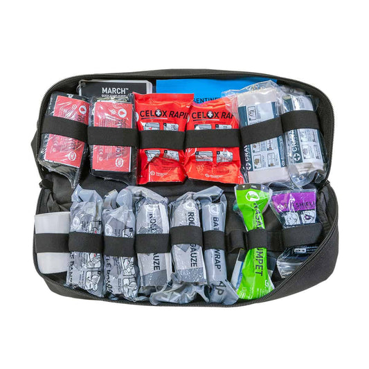Mojo® Combat Lifesaver Bag - Black, Intermediate - Safeguard Medical