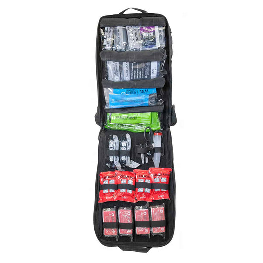 Mojo® Direct Action Aid Bag - Black, Intermediate - Safeguard Medical