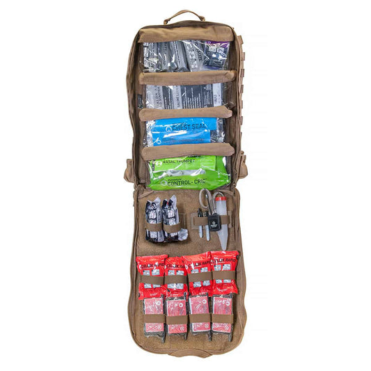 Mojo® Direct Action Aid Bag - Coyote Brown, Intermediate - Safeguard Medical