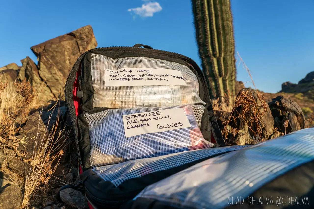 Overland Vehicle First Aid IFAK Bag - Large | Triple Run - Blue Ridge Overland Gear