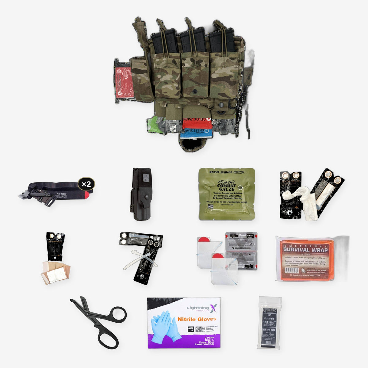 Patrol IFAK — IMMEDIATE ACTION Loadout - MED-TAC International