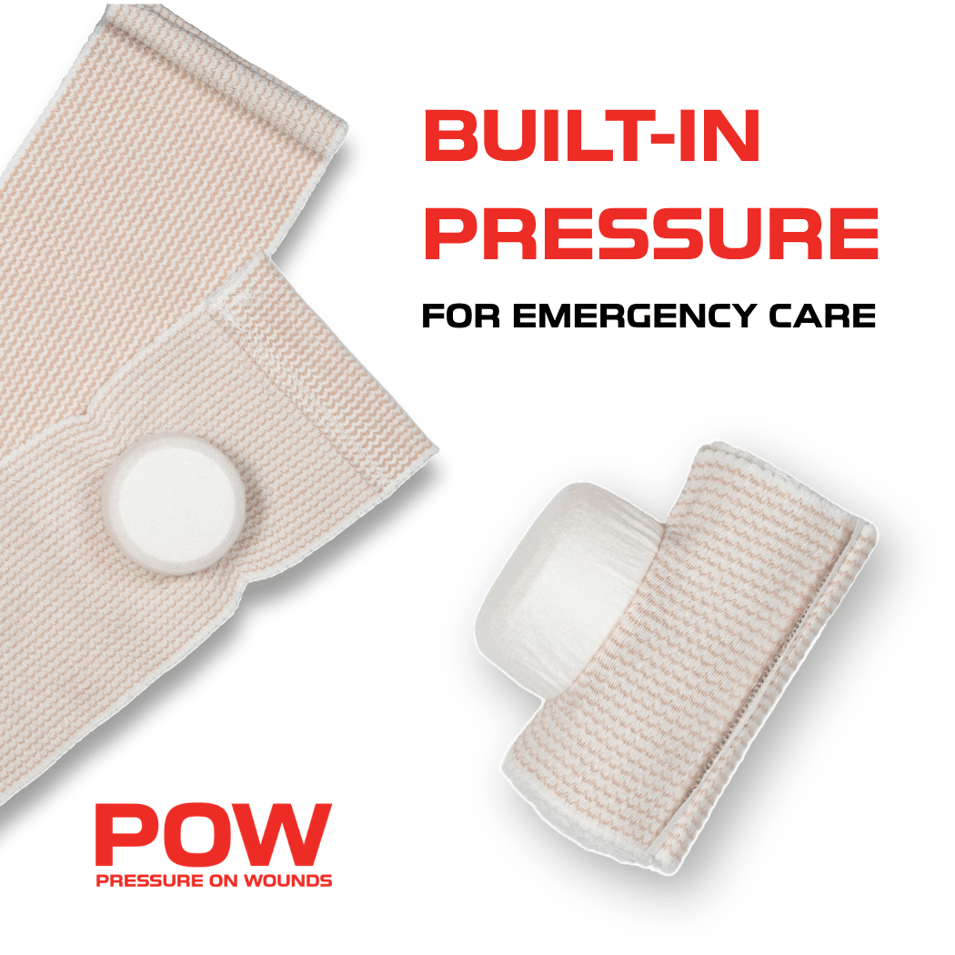 POW Pressure Wrap — Large 4" × 54" (Single) - POW Pressure On Wounds