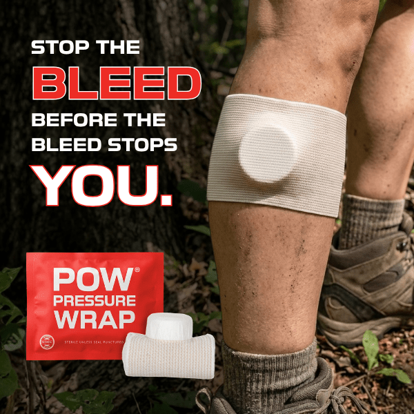 POW Pressure Wrap — Large 4" × 54" (Single) - POW Pressure On Wounds