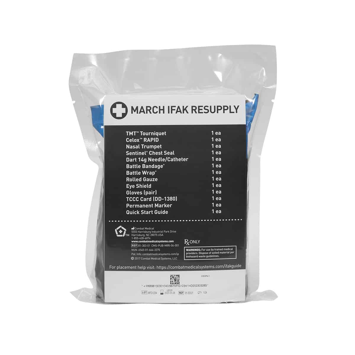 RAMPART MARCH IFAK Resupply Kit - Safeguard Medical