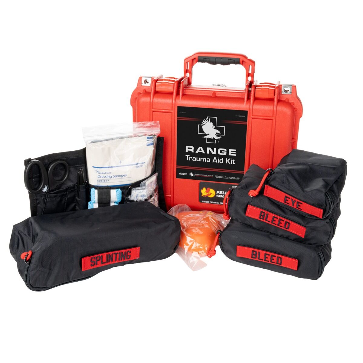 Range Trauma Kit (Hard Case) - North American Rescue