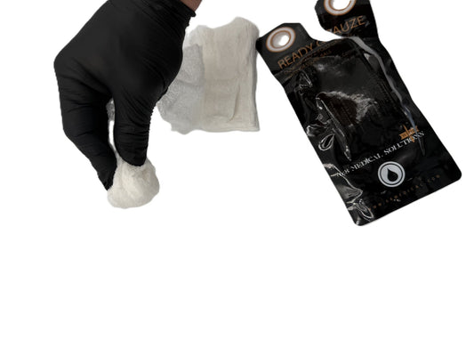 Ready Gauze™ Compact Z-Fold Gauze with Surgrip™ Packaging and Ready Ball - 6:8 Medical Solutions