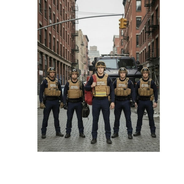 ResQGuard Active Threat Entry Vest IIIA - Standard - MED - TAC International