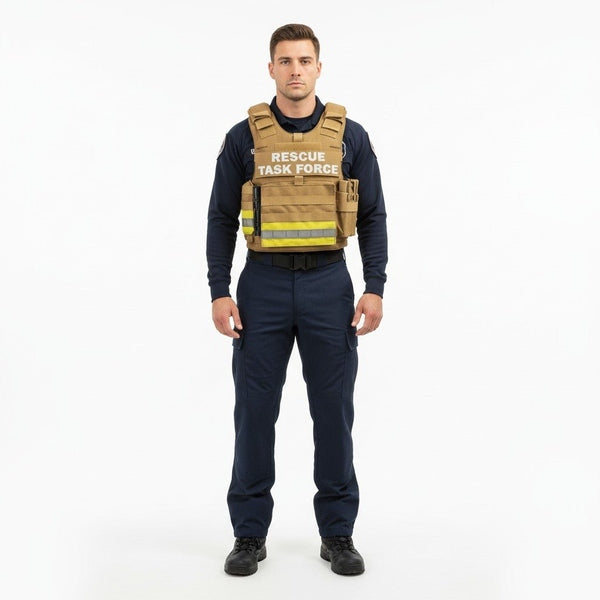 ResQGuard Active Threat Entry Vest IIIA - Standard - MED - TAC International