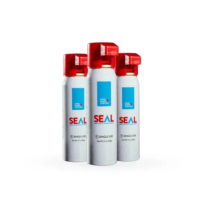 SEAL Hemostatic Spray OTC - for Emergency Bleeding Control - BC3 Technologies