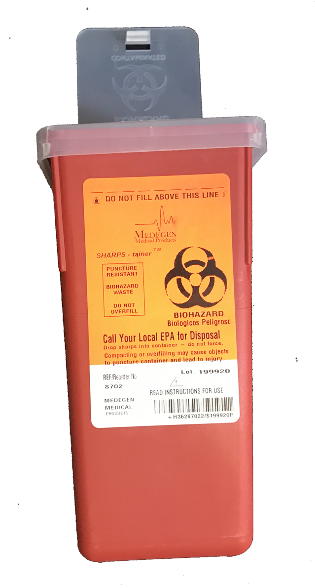 Stackable Sharps Container (Quart Size) - Case/72 MEDTECH Resource