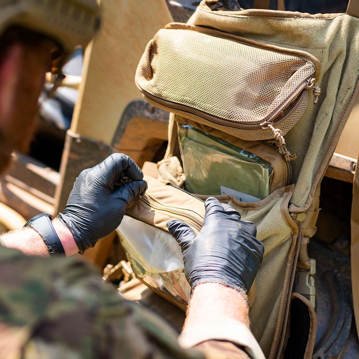 TacMed™ Assault Medic Bag (AMED) - Stocked Kit - Tactical Medical Solutions
