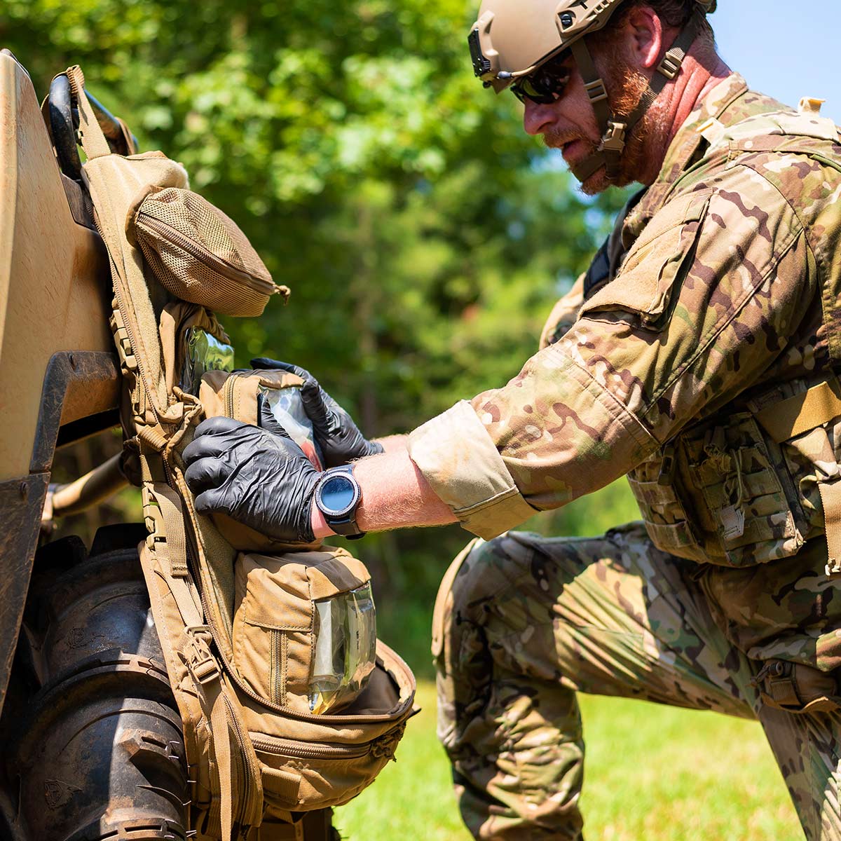 TacMed™ Assault Medic Bag (AMED) - Stocked Kit - Tactical Medical Solutions