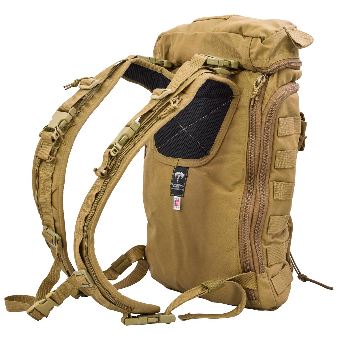 TacMed™ Assault Medic Bag (AMED) - Stocked Kit - Tactical Medical Solutions