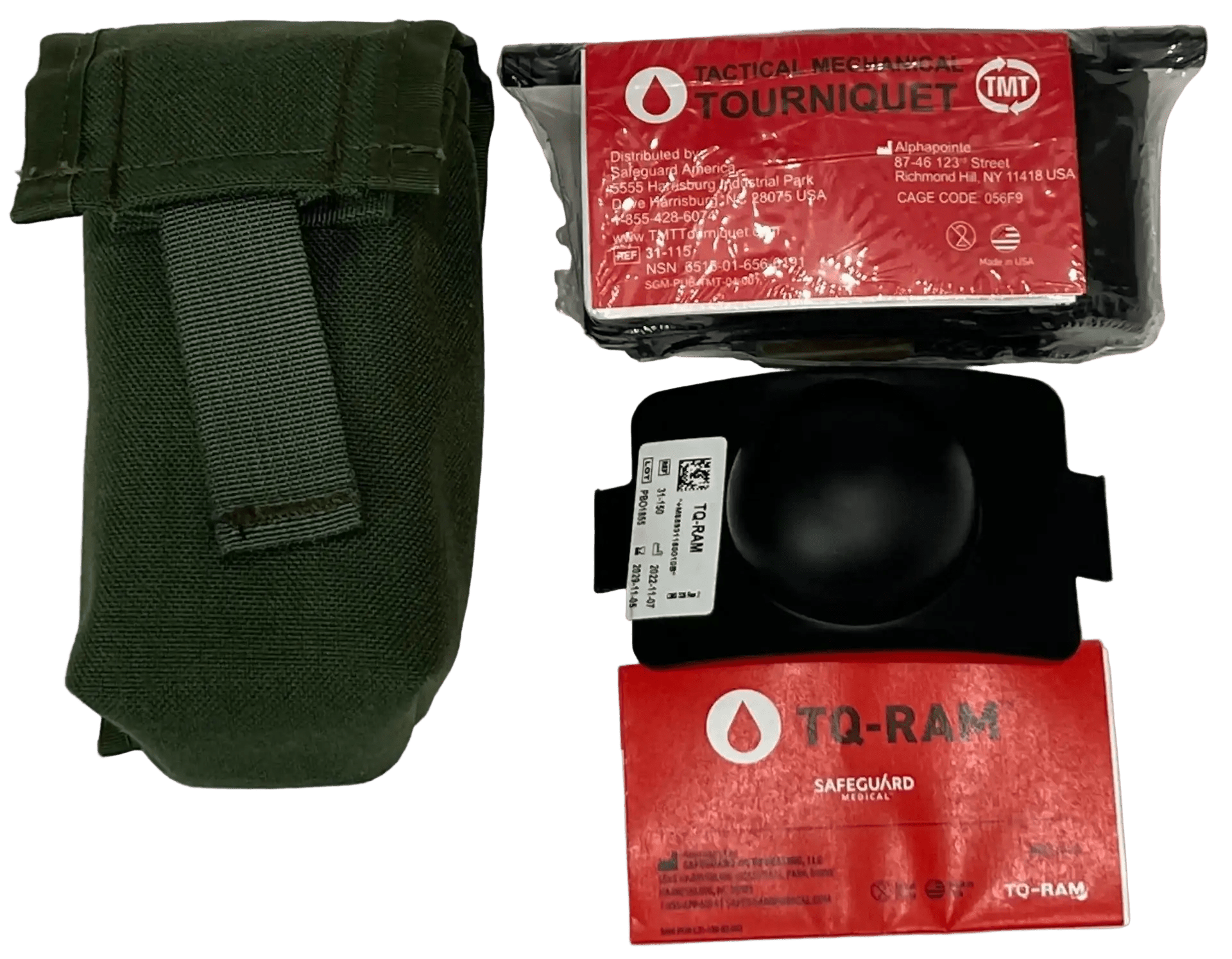Tourniquet RAP Carrier Kit ( TMT RAP Carrier / TMT / TQ RAM) - MED - TAC International