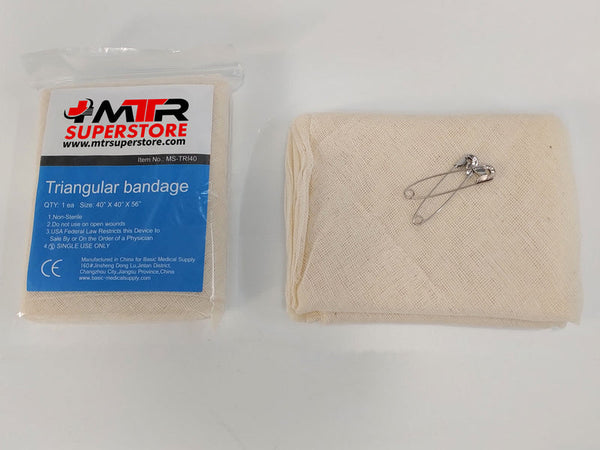 MTR Triangle Bandage - Bulk MEDTECH Resource