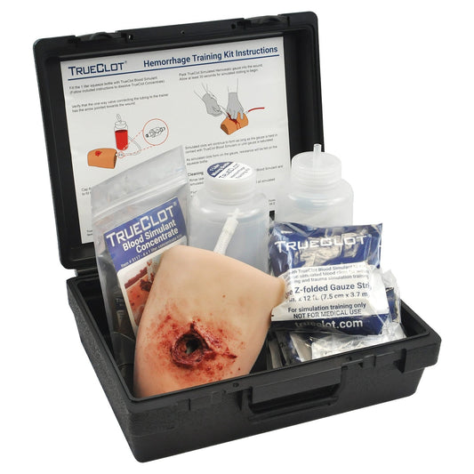 TrueClot Hemorrhage Training Kit - Gunshot Wound (GSW) - TrueClot