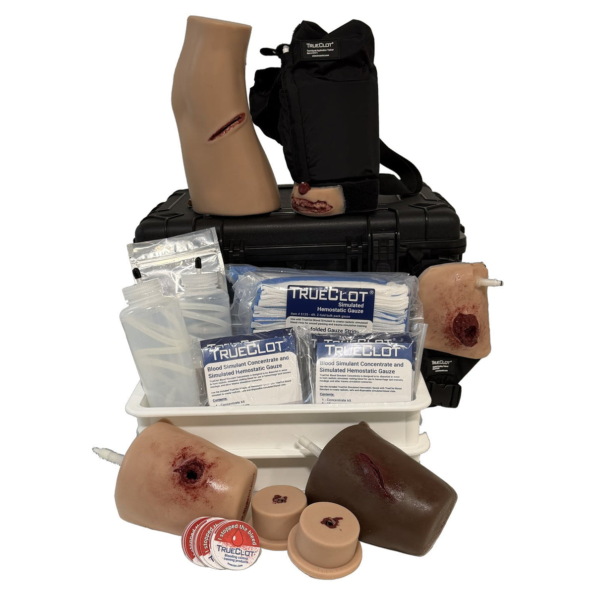 TrueClot Scenario & Classroom Bleeding Control Training Kit (20-35 Students) - TrueClot
