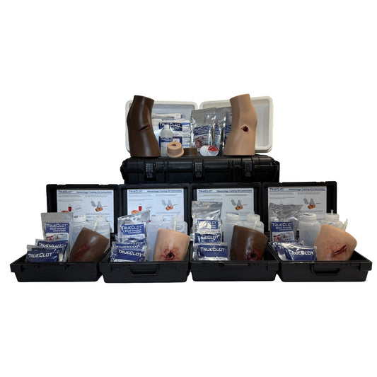 TrueClot Tabletop Bleeding Control Training Kit (50+ Students) - TrueClot