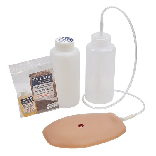 TrueClot Tabletop Chest Seal Application Trainer (T-CSAT) - TrueClot