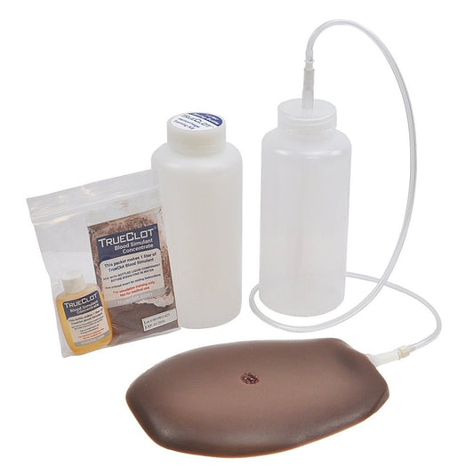 TrueClot Tabletop Chest Seal Application Trainer (T-CSAT) - TrueClot
