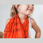 Warrior Kid Medic Multi‑Tool Bandana – All‑in‑One Trauma Tool Fabric - Warrior Kid Medic