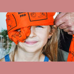 Warrior Kid Medic Multi‑Tool Bandana – All‑in‑One Trauma Tool Fabric - Warrior Kid Medic