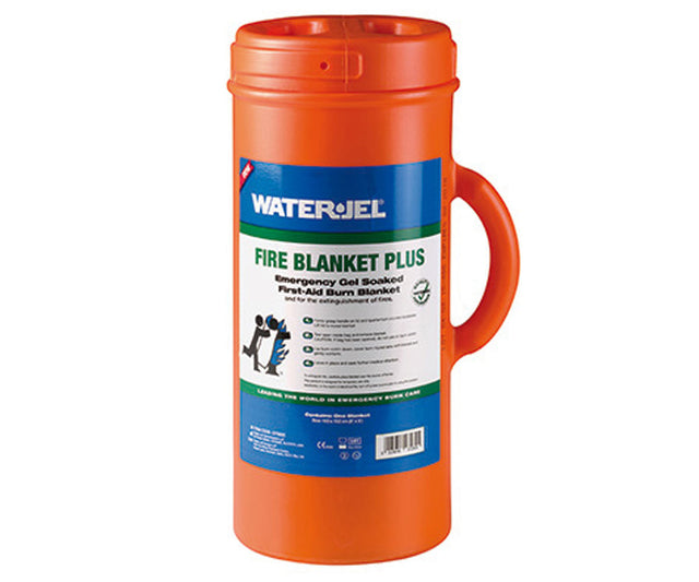 Water Jel Fire Blanket Plus Canister 5′ X 6′ EverDixie