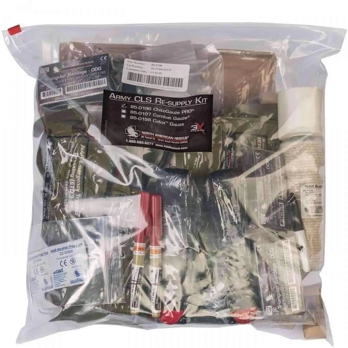 Army CLS Resupply Kit (CLS™) - North American Rescue