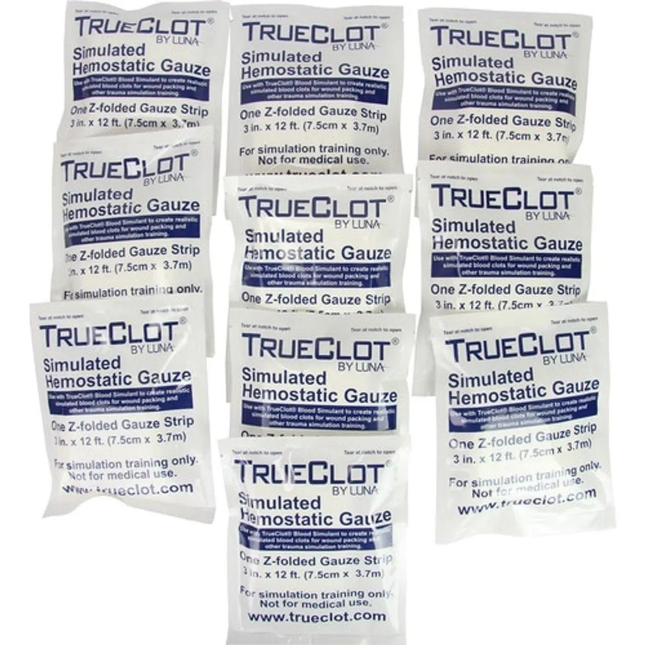 Bleeding Control Instructor's Kit w/Tourniquet Trainer - Trueclot