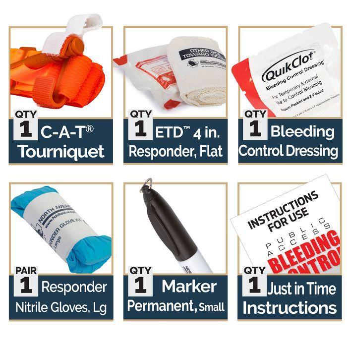 Bleeding Control Kit - Stop The Bleed North American Rescue