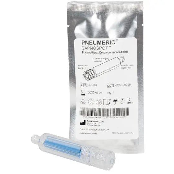 Capnospot Pneumothorax Decompression Indicator - Pneumeric