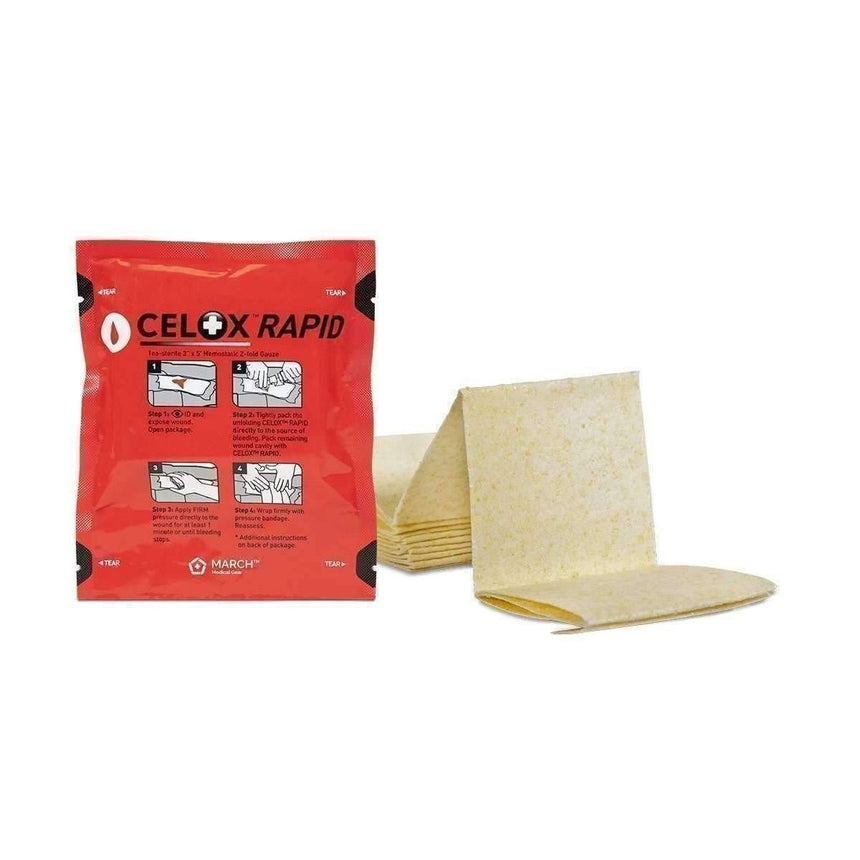 CELOX RAPID Hemostatic Wound Packing Gauze CELOX