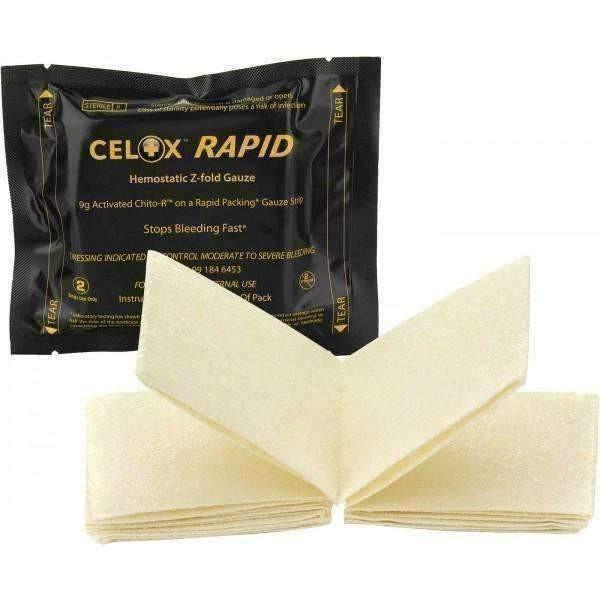 CELOX RAPID Hemostatic Wound Packing Gauze CELOX