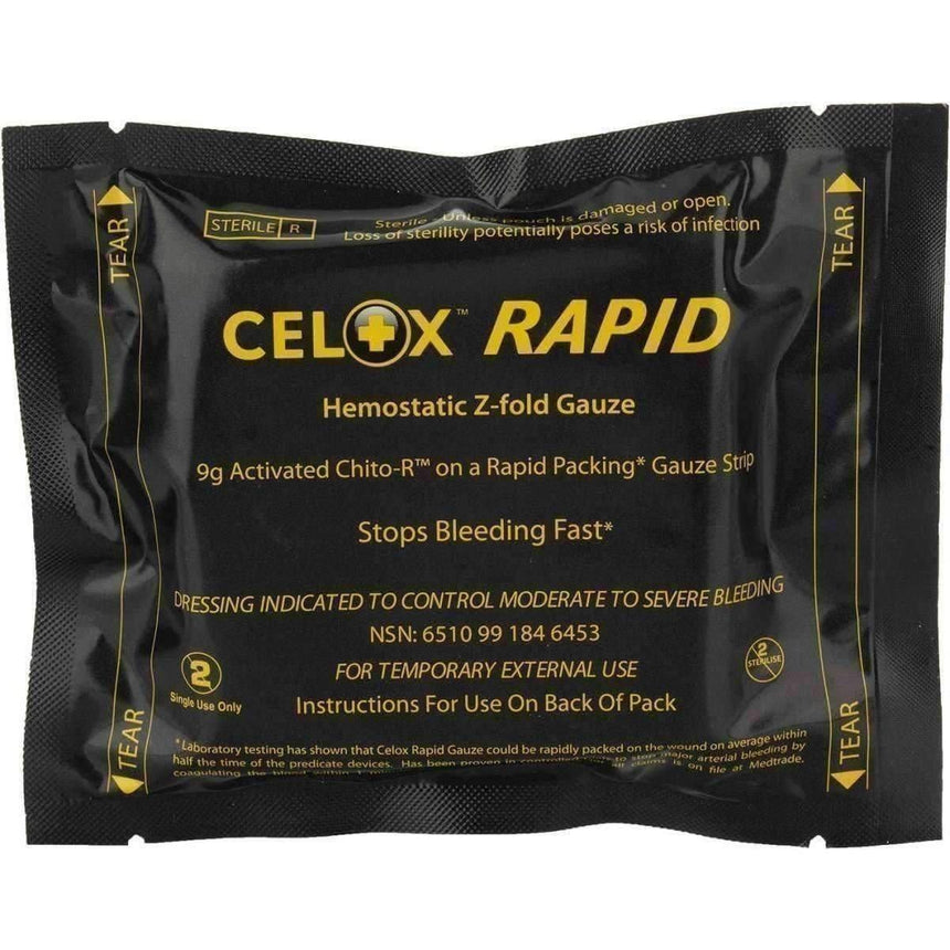 CELOX RAPID Hemostatic Wound Packing Gauze CELOX