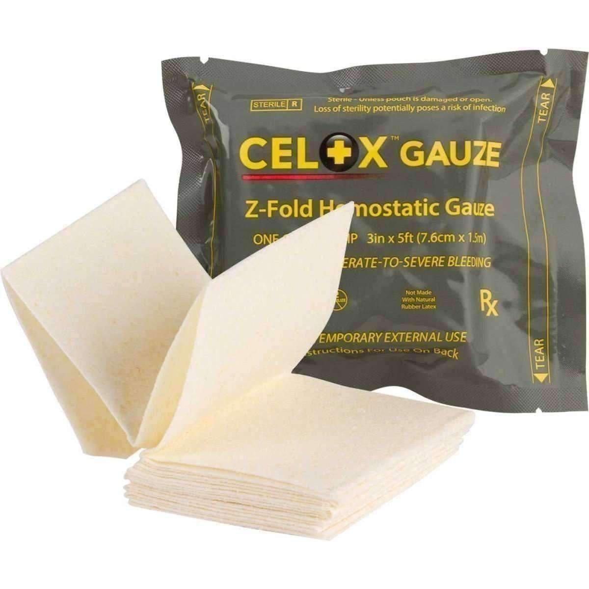 CELOX Z-Fold Hemostatic Gauze - Vendor