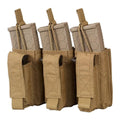 Chase Tactical Triple Kangaroo 5.56 / Pistol Mag Pouch - Black
