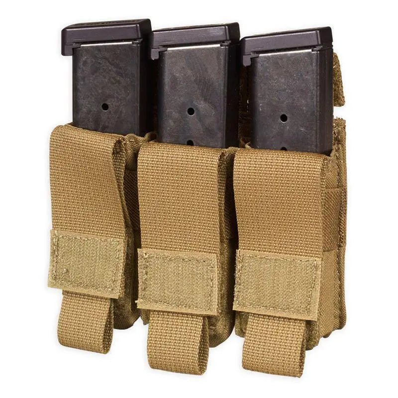 Chase Tactical Triple Pistol Mag Pouch - Chase Tactical