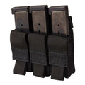 Chase Tactical Triple Pistol Mag Pouch - Black