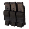 Chase Tactical Triple Pistol Mag Pouch - Black